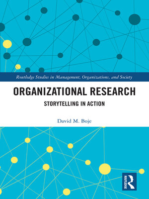 cover image of Organizational Research